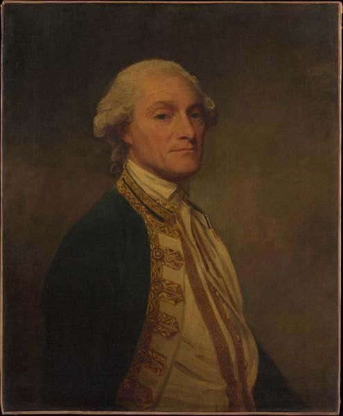 George Romney Admiral Sir Chaloner Ogle oil painting image